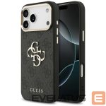 Kitos prekės Guess  Guess 4G Big 4G Classic Logo Case for iPhone 17 Pro Max - Black and Gold 