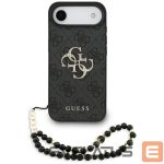 Kitos prekės Guess  Guess 4G Strap 4G Classic Logo case for iPhone Air - black 