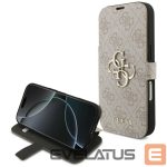 Kitos prekės Guess  Guess Book 4G Metal Logo Case for iPhone 17 Pro - Pink 
