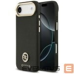 Kitos prekės Guess  Guess Grained Strass Logo MagSafe case for iPhone Air - black 