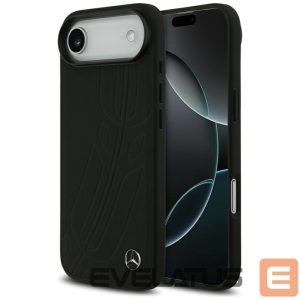 Kitos prekės Mercedes-Benz  Mercedes Leather Large Laurel Leave MagSafe case for iPhone Air - black 