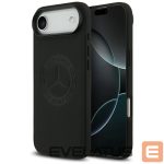 Kitos prekės Mercedes-Benz  Mercedes Leather Vintage Logo MagSafe Case for iPhone Air - Black 