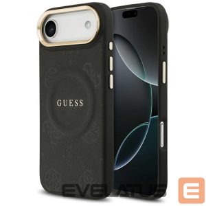 Kitos prekės Guess  Guess Peony Hot Stamp MagSafe Case for iPhone Air - Black 