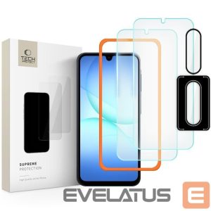 Kitos prekės Tech-Protect  Tech-Protect Supreme Easy 3-pack Tempered Glass for Samsung Galaxy A17 4G / 5G 