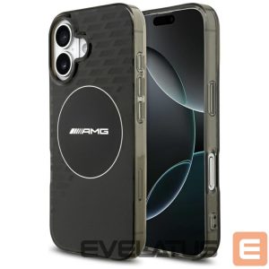 Kitos prekės Mercedes-Benz  AMG Nauble Layer Transparent Smocked MagSafe Case for iPhone 17 - Black 