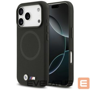 Kitos prekės BMW  BMW M FW Metal Logo MagSafe Case for iPhone 17 Pro Max - Black 