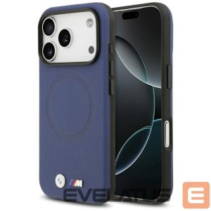 Kitos prekės BMW  BMW M FW Metal Logo MagSafe Case for iPhone 17 Pro Max - Navy Blue 