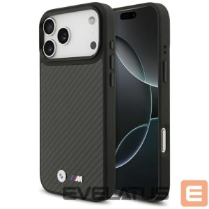 Kitos prekės BMW  BMW M Kevlar Matt MagSafe Case for iPhone 17 Pro Max - Black 