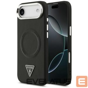 Kitos prekės Guess  Guess Triangle Logo MagSafe Case for iPhone Air - Black 