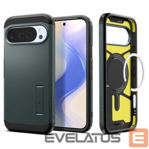 Kitos prekės Spigen  Spigen Tough Armor Mag MagSafe Case for Google Pixel 10 Pro XL - Green 