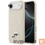Kitos prekės Karl Lagerfeld  Karl Lagerfeld Karl & Choupette Pins MagSafe Case for iPhone Air - Beige 