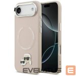 Kitos prekės Karl Lagerfeld  Karl Lagerfeld Karl & Choupette Pins MagSafe Case for iPhone Air Pink 