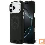 Kitos prekės Mercedes-Benz  Mercedes Silicone Vintage Logo MagSafe Case for iPhone 17 Pro Max - Black 