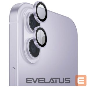 Kitos prekės UNIQ  Uniq Optix Aluminum Camera Lens Protector for iPhone 17 with Applicator - Purple 