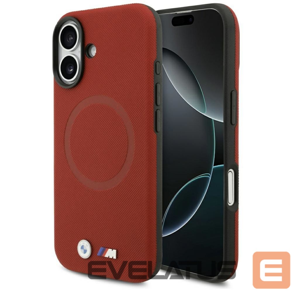 Kitos prekės BMW BMW M FW Metal Logo MagSafe Case for iPhone 17 - Red
