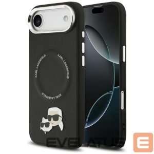 Kitos prekės Karl Lagerfeld  Karl Lagerfeld Karl & Choupette Pins MagSafe Case for iPhone Air - Black 