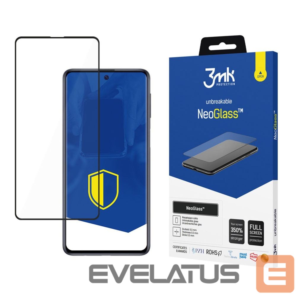Kitos prekės 3MK 3mk NeoGlass Black Composite Glass for Samsung Galaxy A31s / A51 / M31s / S20 FE 5G