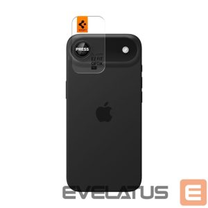 Kitos prekės Spigen  Spigen Optik Pro Glas.tR ”EZ FIT” Camera Cover 2-pack for iPhone Air - Black 
