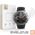 Kitos prekės Tech-Protect  Tech-Protect Glass Fit+ 2-pack Tempered Glass Amazfit T-Rex 3 Pro 48mm - Transparent 