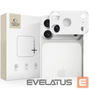 Kitos prekės Tech-Protect  Tech-Protect Camalloy Fit+ Camera Cover for iPhone 17 Pro Max - Silver 