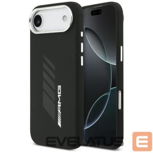 Kitos prekės Mercedes-Benz  AMG Silicone Oversize Rhombs MagSafe Case for iPhone Air - Black 