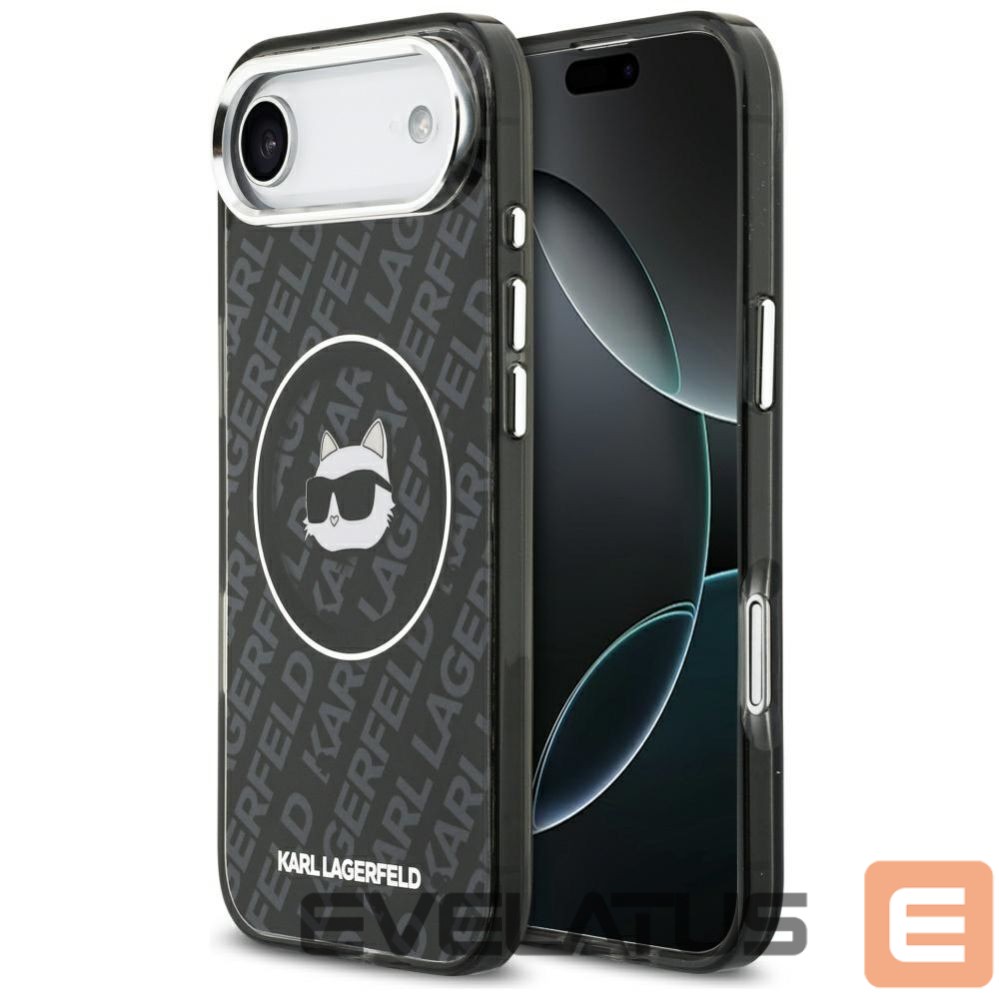 Kitos prekės Karl Lagerfeld Karl Lagerfeld IML Choupette Head Logo MagSafe iPhone Air Case - Black