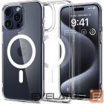 Kitos prekės Spigen  Spigen Ultra Hybrid Mag Case with MagSafe for iPhone 15 Pro - White 