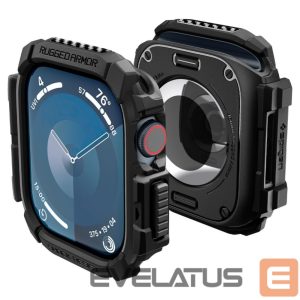 Kitos prekės Spigen  Spigen Rugged Armor Case for Apple Watch 10 46mm - Black 