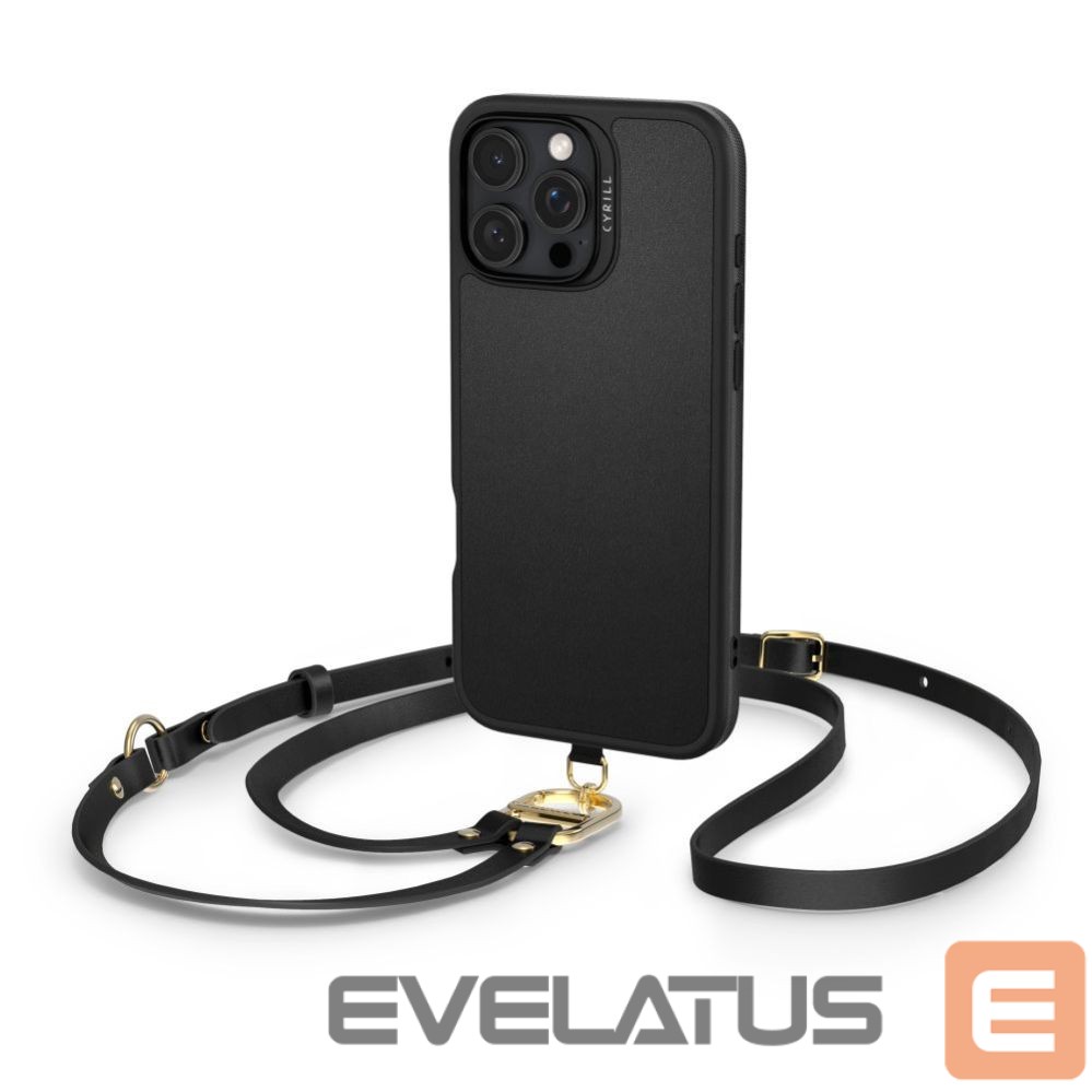 Kitos prekės Spigen Spigen Cyrill Kajuk iPhone 16 Pro Case - Black
