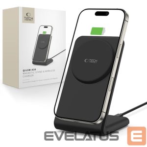 Kitos prekės Tech-Protect  Tech-Protect QI15W-A38 MagSafe Wireless Charger - Black 