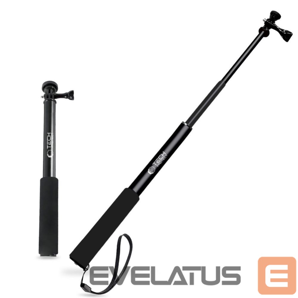 Kitos prekės Tech-Protect Tech-Protect GA100 Monopad & Selfie Stick for GoPro / DJI - Black