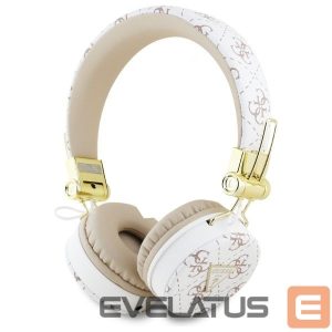 Kitos prekės Guess  Guess Bluetooth ENC GUBH70E4PTMH on-ear headphones white 4G Triangle Round Shape 