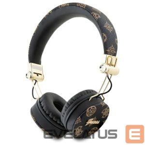 Kitos prekės Guess  Guess Bluetooth ENC GUBH70EPOSMK on-ear headphones black/black Peony Script Round Shape 