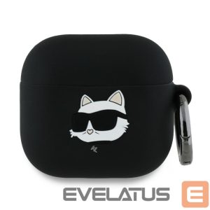 Kitos prekės Karl Lagerfeld  Karl Lagerfeld Silicone Choupette Head 3D Case for AirPods 4 - Black 