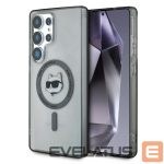 Kitos prekės Karl Lagerfeld  Karl Lagerfeld Button Choupette Head Printed Logo MagSafe Samsung Galaxy S25 Ultra case black 