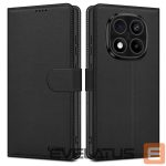 Kitos prekės Tech-Protect  Tech-Protect Wallet Case for Xiaomi Redmi Note 14 Pro 5G / 14 Pro+ 5G / Poco X7 5G - Matte Black 
