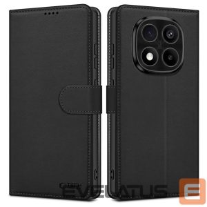 Kitos prekės Tech-Protect  Tech-Protect Wallet Case for Xiaomi Redmi Note 14 Pro 5G / 14 Pro+ 5G / Poco X7 5G - Matte Black 