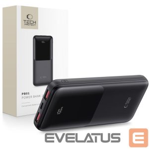 Kitos prekės Tech-Protect  Powerbank Tech-Protect PB01 10000mAh 22.5W - black 