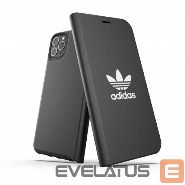 Kitos prekės Adidas Adidas OR Booklet Case Basic for iPhone 11 Pro Max - Black and White