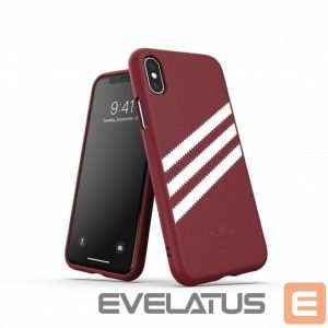 Kitos prekės Adidas  Adidas OR Molded PU Suede case for iPhone X / XS - burgundy 