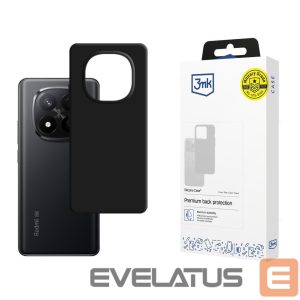 Kitos prekės 3MK  3mk Silicone Case for Xiaomi Redmi Note 14 Pro+ - black 