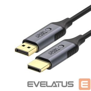 Kitos prekės Tech-Protect  Tech-Protect UltraBoost DisplayPort to DisplayPort 1.4 4K 60Hz Cable 2m - Black 