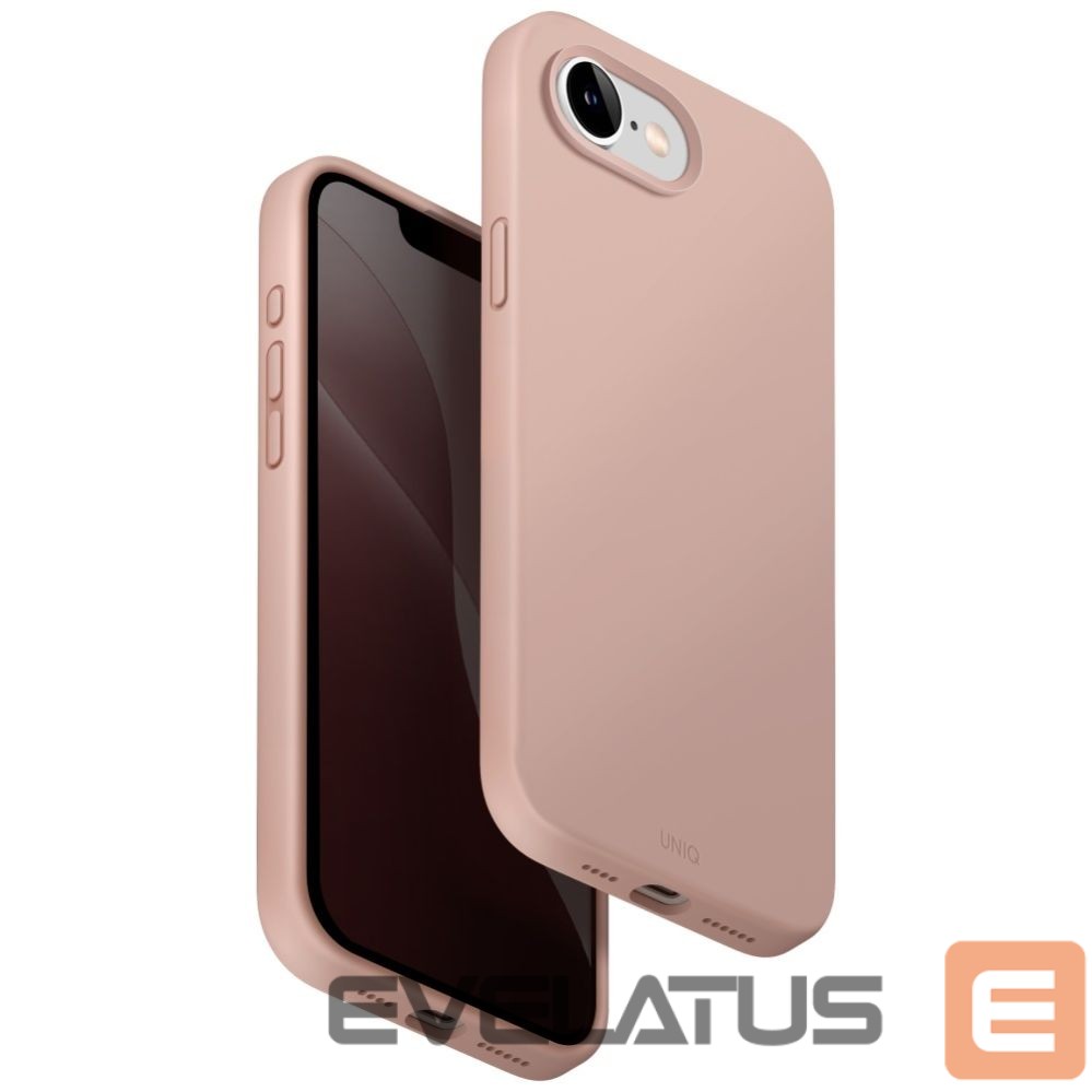 Kitos prekės UNIQ Uniq Lino Magclick Charging Case for iPhone 16e - Pink