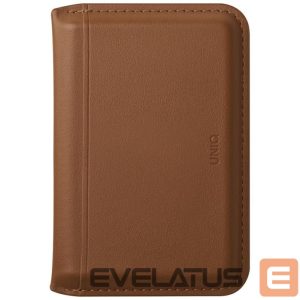 Kitos prekės UNIQ  Uniq Lyden DS RFID Magnetic Wallet with Phone Stand - Brown 