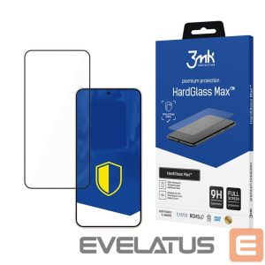 Kitos prekės 3MK  Tempered glass 3mk HardGlass Max Black for Samsung Galaxy S25 Edge 