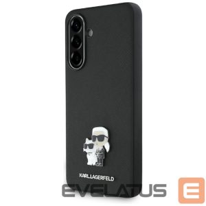 Kitos prekės Karl Lagerfeld  Karl Lagerfeld Saffiano Case w/ K&C Metal Logo for Samsung Galaxy A56 - Black 