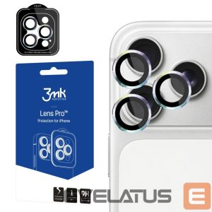 Kitos prekės 3MK  3mk Lens Protection Pro Camera Lens Glass for Apple iPhone 17 Pro /17 Pro Max - Multicolor 