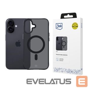 Kitos prekės 3MK  3mk Smoke MagCase for iPhone 17 - Black Semi-Transparent 