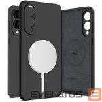 Kitos prekės Tech-Protect  Tech-Protect Liquid Silicone MagSafe case for Samsung Galaxy S25 Edge - black 