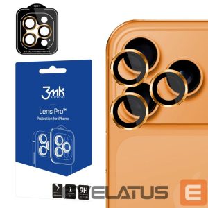 Kitos prekės 3MK  3mk Lens Protection Pro Tempered Glass for iPhone 17 Pro / 17 Pro Max - Orange 